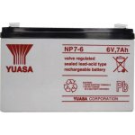 YUASA NP7-6 7Ah 6V – Zboží Živě