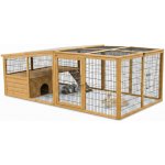 Kerbl Bravson Výběh pro králíky odklopný s domečkem 220 x 115 x 75 cm – Zboží Dáma