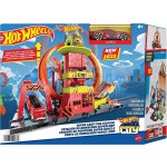 Mattel Hot Weels City super hasičská stanice se smyčkou HKX41 – Zboží Mobilmania