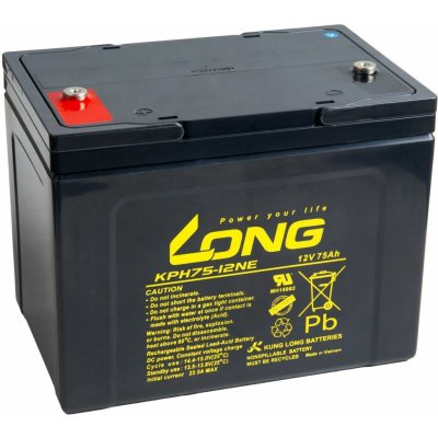 LONG 12V 75Ah PBLO-12V075-F8AD-1 – Zboží Mobilmania