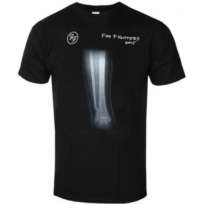 Tričko metal Rock Off Foo Fighters Xray černá – Sleviste.cz