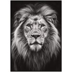 Jen tak z lásky Plakát Portrét lva I. Rozměr plakátu: A4 (21 x 29,7 cm) – Sleviste.cz