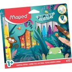MAPED Fixy Jungle Fever Jumbo 12 ks 485235 – Zboží Živě