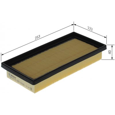 Vzduchový filtr BOSCH F 026 400 507 (F026400507) – Hledejceny.cz