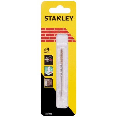 STA58008 STANLEY PŘESNÝ VRTÁK DO ZDIVA Ø 4,0 X 75/45 MM – Zboží Mobilmania