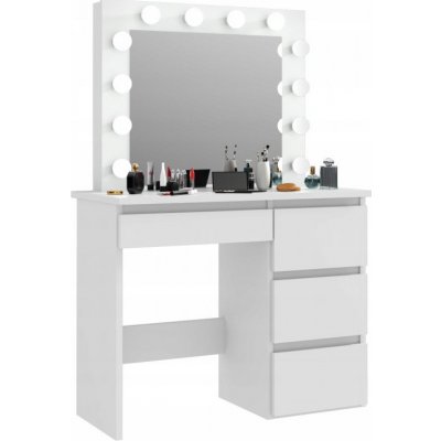 Trendie Hollywood Pro toaletní stolek bílý – Hledejceny.cz