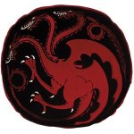 CurePink Polštář Game of Thrones/Hra o Trůny Targaryen 45x45x8 – Zboží Dáma