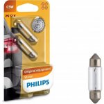 Philips Vision C5W SV8,5 12V 5W 2 ks 12844B2 – Zboží Mobilmania