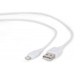 Gembird CC-USB2-AMLM-2M-W USB 2.0 Lightning, 2m, bílý – Hledejceny.cz