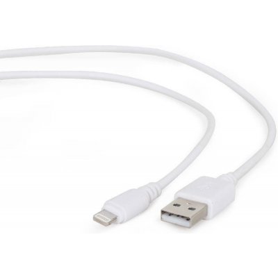 Gembird CC-USB2-AMLM-2M-W USB 2.0 Lightning, 2m, bílý – Zbozi.Blesk.cz