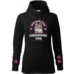 Striker dámská mikina Československý vlčák Černá – Sleviste.cz