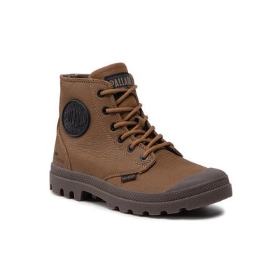 Palladium turistická obuv Pampa Hi Supply Lth 77963-230-M Bone brown – Hledejceny.cz