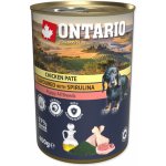 Ontario Puppy Chicken Pate flavoured with Spirulina and Salmon oil 800 g – Zbozi.Blesk.cz