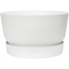 Miska pod květináč a truhlík Elho obal Greenville Bowl white 33 cm