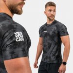 Nebbia Performance kompresní Camouflage tričko Maximum 338 černá – Hledejceny.cz