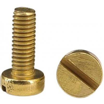 Šroub s válc. hlavou DIN 84 mosaz M2x4 – Hledejceny.cz