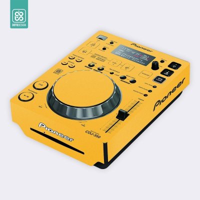 Doto Design Skin CDJ 350 FULL COLORS Dark Yellow – Zboží Živě