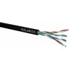 síťový kabel Solarix 27655191 UTP 4x2x0,5 CAT5E PE venkovní, 305m