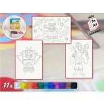 Radost v písku Základní sada PRO KLUKY 2 Barevné pískování obrázků – Sleviste.cz