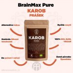 BrainMax Pure Carob Karob BIO 200 g – Zboží Mobilmania