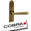 Dveřní kování Cobra ALT WIEN – PZ RE – 90 mm Bronz česaný