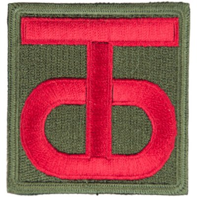 Nášivka: Divize pěší 90. – Zboží Dáma