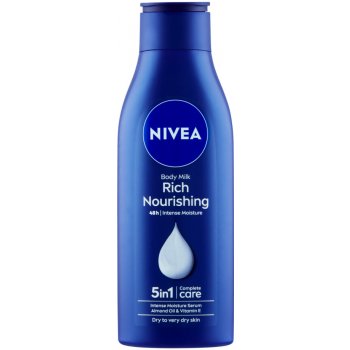 Nivea Body Milk výživné tělové mléko velmi suchá pokožka 250 ml