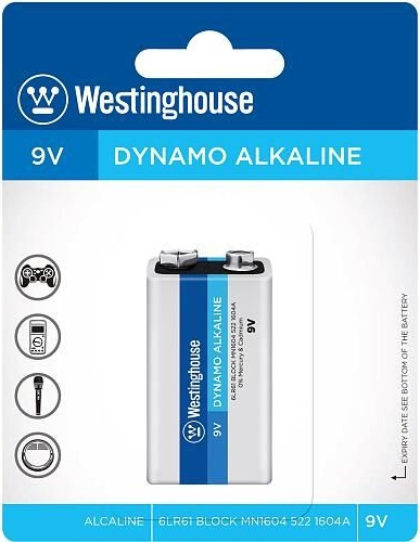 Baterie Power Alkaline 9V 6LR61P1B/10 