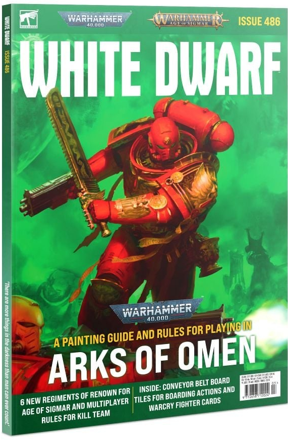 GW Warhammer Časopis White Dwarf 486