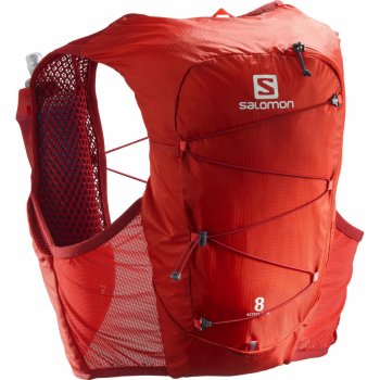 Salomon Active Skin 8l Set - červená