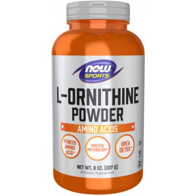 Now Foods L-Ornithine Powder prášek 227 g – Hledejceny.cz