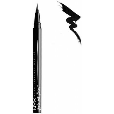 NYX Professional Makeup Epic Ink precizní voděodolná linka 01 Black 1 ml – Zboží Dáma