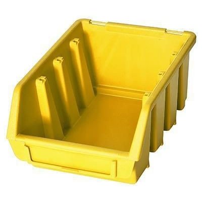 Ergobox Plastový box 2 7,5 x 16,1 x 11,6 cm žlutý