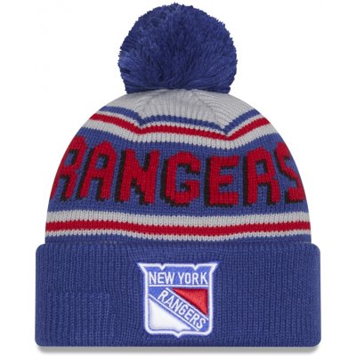New Era Pánská zimní čepice New York Rangers NHL Pom Wordmark – Hledejceny.cz