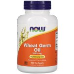 Now Foods Wheat Germ Oil olej z pšeničných klíčků 1130 mg 100 softgel kapslí – Hledejceny.cz
