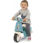 Smoby motorka s reflektorem Scooter Blue s gumovými koly modro-šedé – Zboží Mobilmania