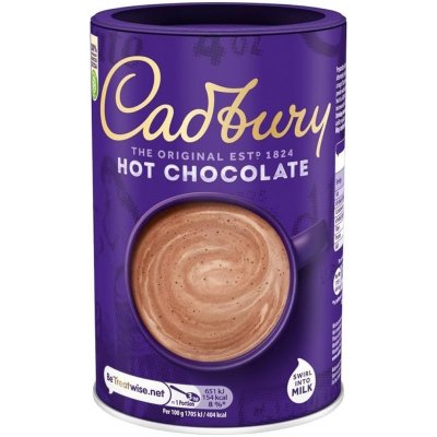 Cadbury horká čokoláda 500 g – Sleviste.cz