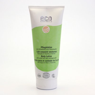 Eco Cosmetics tělové mléko olivový list/granátové jablko 200 ml