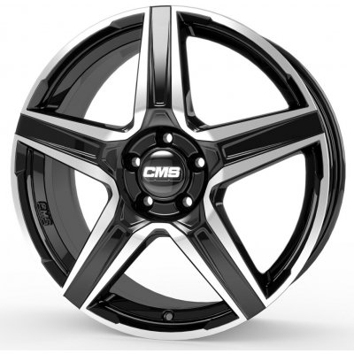 CMS C34 7,5x19 5x114,3 ET49,5 black polished | Zboží Auto
