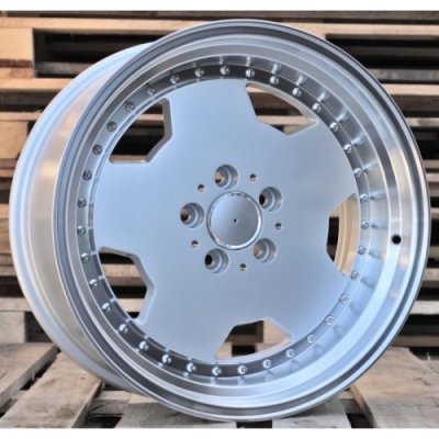 Racing Line B5852 9,5x17 5x112 ET25 silver polished rim – Hledejceny.cz