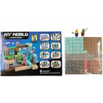 Toybit Velká magnetická stavebnice Minecraft Iron Diamond Gold TNT 220ks – Zboží Mobilmania
