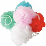 Calypso Passion květina koupelová houba mycí žínka s ouškem v různých barvách