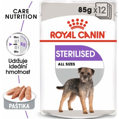 Royal Canin Sterilised Dog Loaf 85 g – Zboží Mobilmania