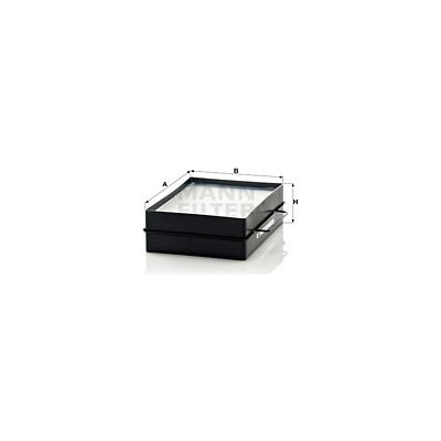 Filtr, vzduch v interiéru MANN-FILTER CU 1722 (CU1722) – Hledejceny.cz