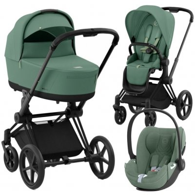 CYBEX Rám Priam 4.0 Seat Pack Lux Carry Cot + Cloud T i-Size Plus 2024 Leaf Green