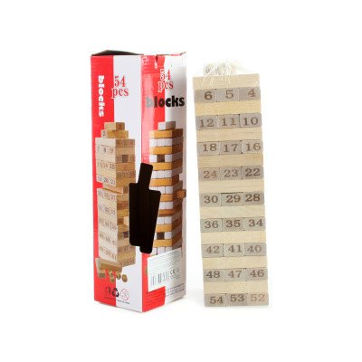 Lamps Dřevěná jenga věž