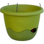 Nohel garden květináč MARETA závěsný samozavlažovací plastový 25x16 cm – HobbyKompas.cz