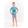 Dětské pyžamo a košilka Taro, dětské pyžamo 392-Franek modrá