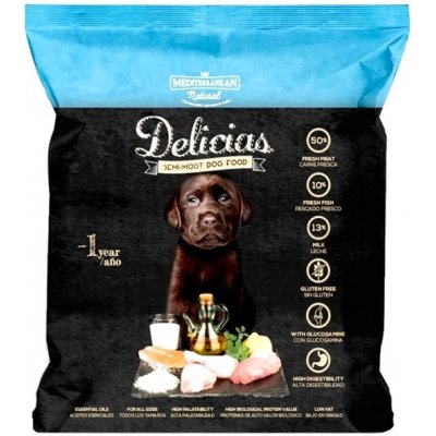 Mediterranean Semi-moist Delicias Puppy 0,8 kg – Zbozi.Blesk.cz