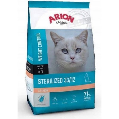 Arion Cat Original Sterilized Salmon 2 kg – Zbozi.Blesk.cz